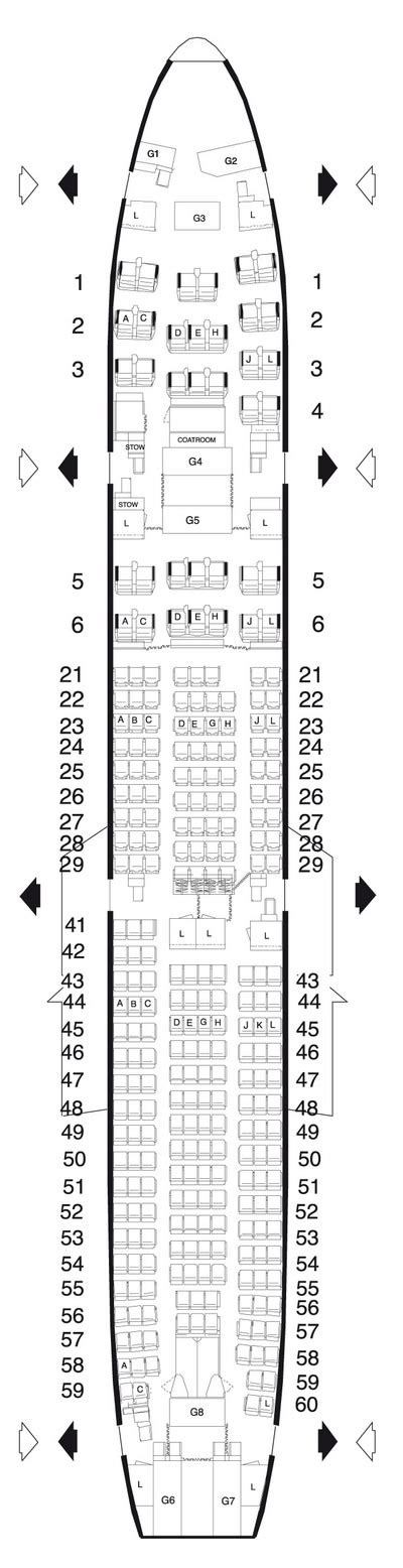 finnair seating chart.